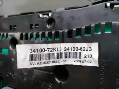 Second-hand car spare part dashboard for suzuki swift azg (nz) 1.3 ddis diesel cat oem iam references 3410062j3  3410072kl0