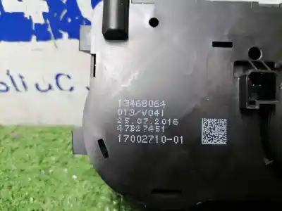 Peça sobressalente para automóvel em segunda mão comando de sofagem (chauffage / ar condicionado)  por opel corsa e business referências oem iam 13468064  13468064
