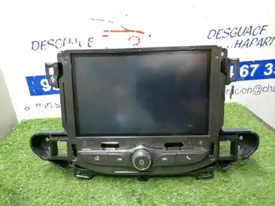 Peça sobressalente para automóvel em segunda mão sistema de áudio / rádio cd por opel crossland x design line referências oem iam 9827550680