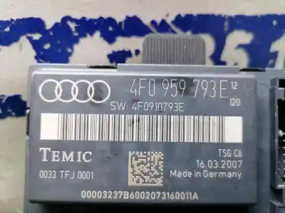 Second-hand car spare part electronic module for audi a6 berlina (4f2) 2.0 tdi oem iam references 4f0910793e  4f0959793e