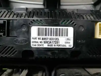 Peça sobressalente para automóvel em segunda mão comando de sofagem (chauffage / ar condicionado)  por ford focus lim. (cb8) edition referências oem iam bm5t18c612cl  bm5t18c612cl