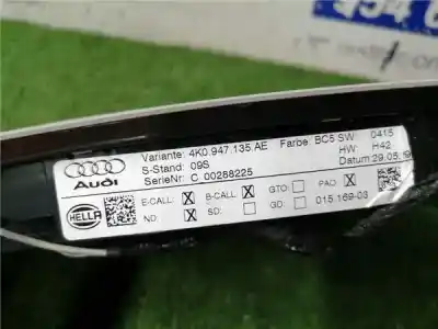 Pezzo di ricambio per auto di seconda mano luce interna per audi a4 avant híbrido-suave 100 kw riferimenti oem iam 4k0947135ae  4k0947135ae