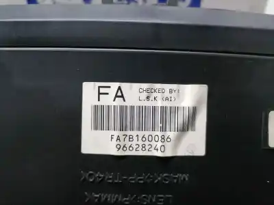 Peça sobressalente para automóvel em segunda mão quadrante por chevrolet captiva 2.0 vcdi lt referências oem iam 96628240  96628240