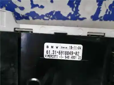 Pezzo di ricambio per auto di seconda mano controllo della luce per bmw serie 7 (e65/e66) 3.0 turbodiesel cat riferimenti oem iam 61316918849  61316918849