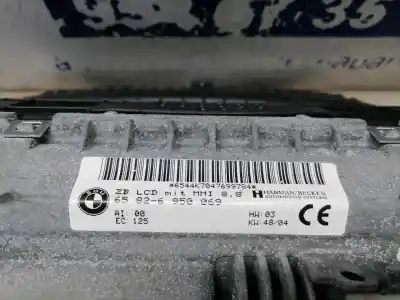Second-hand car spare part multifunction display for bmw serie 7 (e65/e66) 730d oem iam references 65826950069  65826950069