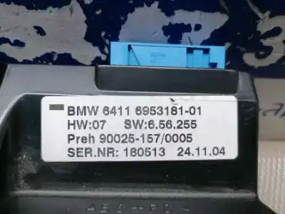 Peça sobressalente para automóvel em segunda mão comando de sofagem (chauffage / ar condicionado)  por bmw serie 7 (e65/e66) 730d referências oem iam 64116953181 01  64116953181 01