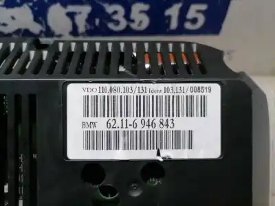 Peça sobressalente para automóvel em segunda mão quadrante por bmw serie 7 (e65/e66) 730d referências oem iam 62116946843  62116946843