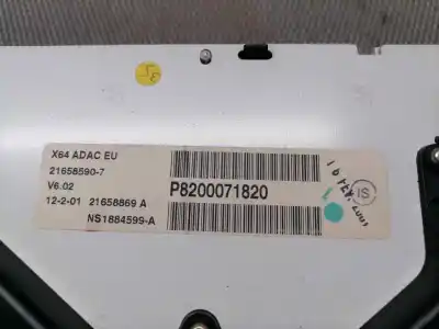 Second-hand car spare part dashboard for renault scenic (ja..) 1.6 16v fairway oem iam references p8200071820  p8200071820