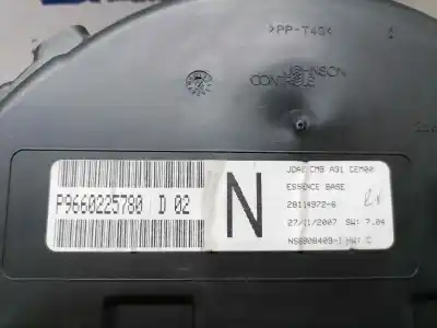 Second-hand car spare part dashboard for citroen c2 cool oem iam references p9660225780  p9660225780