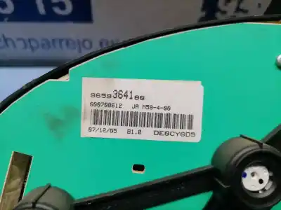 Second-hand car spare part dashboard for peugeot partner (s2) combi pro oem iam references 9659364180  9659364180