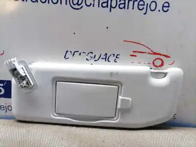 Peça sobressalente para automóvel em segunda mão pára-sol esquerdo por peugeot 208 style referências oem iam 