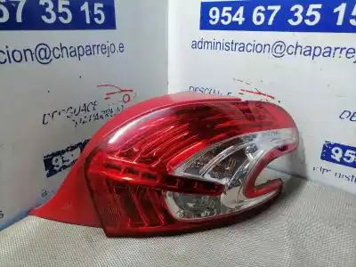 Peça sobressalente para automóvel em segunda mão farolim traseiro direito por peugeot 208 style referências oem iam 