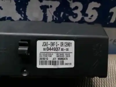 Автозапчастина б/у багатофункційний дисплей для citroen c-elysée exclusive посилання на oem iam 9804493780  9804493780