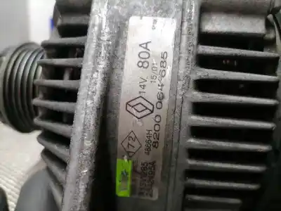 Pezzo di ricambio per auto di seconda mano alternatore per renault scenic (ja..) 1.9 dci rt riferimenti oem iam 8200064685  8200064685