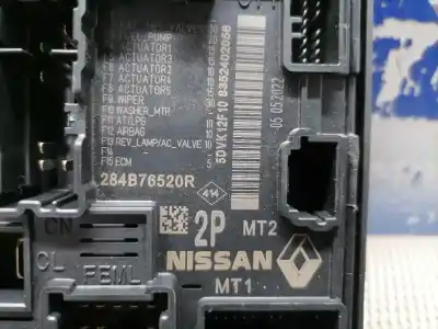 Peça sobressalente para automóvel em segunda mão caixa de fusíveis e relés por dacia jogger  referências oem iam 284b76520r  284b76520r