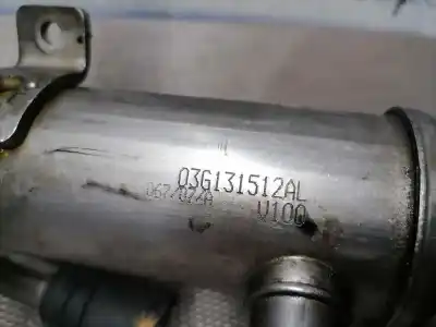 Second-hand car spare part egr cooler for audi a6 berlina (4f2) 2.0 tdi oem iam references 03g131512al  03g131512al