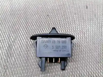 Peça sobressalente para automóvel em segunda mão botão / interruptor elevador vidro dianteiro direito por saab 9-3 berlina 2.2 16v tid cat referências oem iam 4519989  4519989