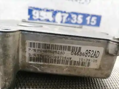 Second-hand car spare part ecu engine control for chrysler voyager (gs) 3.3 cat oem iam references 04686952ad  p04686952ad