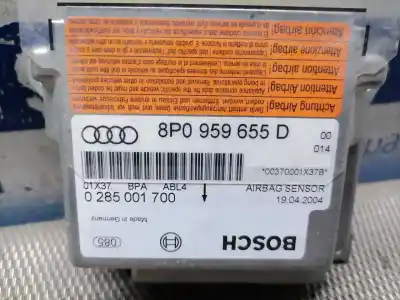 Автозапчасти б/у блок управления подушками безопасности за audi a3 (8p) 2.0 tdi ambiente ссылки oem iam 0285001700  8p0959655d