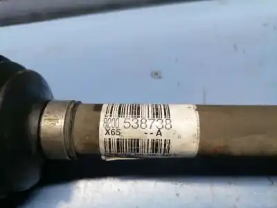 Pezzo di ricambio per auto di seconda mano trasmissione anteriore destra per renault clio ii fase ii (b/cb0) 1.5 dci diesel riferimenti oem iam 8200538738  8200538738