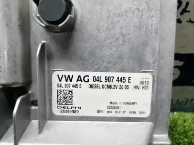 Piesă de schimb auto la mâna a doua unitate de control motor ecu pentru seat leon (5f1) reference referințe oem iam 04l907445e  04l907445e