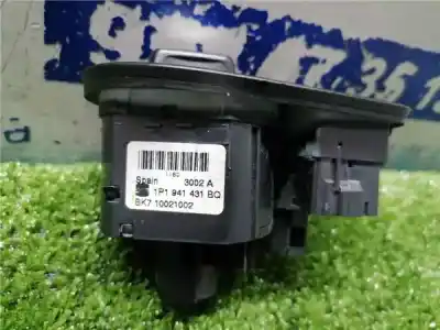 Second-hand car spare part headlights switch for seat leon (5f1) 1.6 tdi oem iam references 1p1941431bq  1p1941431bq