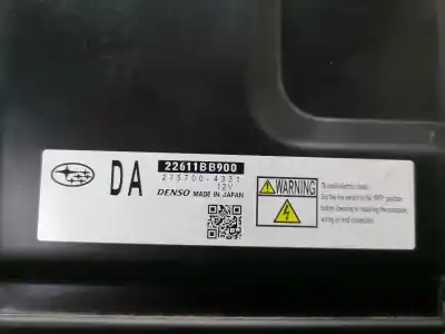 Second-hand car spare part ecu engine control for subaru xv active oem iam references 2757004331  22611bb900