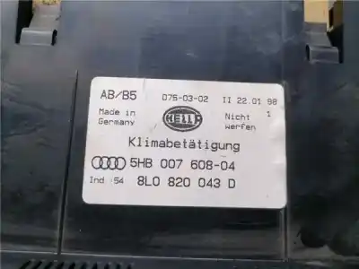 Second-hand car spare part climate control for audi a3 (8l1) 1.9 tdi oem iam references 8l0820043d  5hb007608