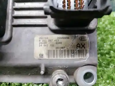 Pezzo di ricambio per auto di seconda mano centralina motore per opel corsa c club riferimenti oem iam 24443796  0261207423
