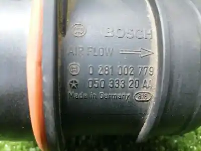 Second-hand car spare part flowmeter for chrysler sebring cabrio limited oem iam references 05033320aa  0281002779