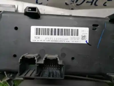 Peça sobressalente para automóvel em segunda mão comando de sofagem (chauffage / ar condicionado)  por chrysler sebring cabrio limited referências oem iam p55111886ab  p55111886ab