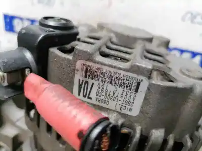 Peça sobressalente para automóvel em segunda mão alternador por ford fiesta (cbk) ambiente referências oem iam a005ta7692  2s6t10300cb