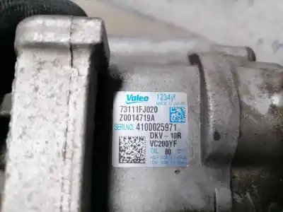 Peça sobressalente para automóvel em segunda mão compressor de ar condicionado a/a a/c por subaru xv active referências oem iam z0014719a  73111fj020