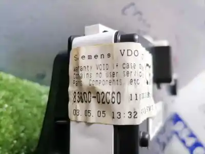 Peça sobressalente para automóvel em segunda mão quadrante por toyota corolla (e12) 2.0 d-4d linea luna berlina referências oem iam 8380002c60  8380002c60