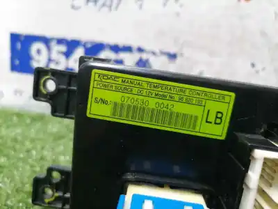 Peça sobressalente para automóvel em segunda mão comando de sofagem (chauffage / ar condicionado)  por chevrolet captiva 2.0 vcdi ls referências oem iam   96820193