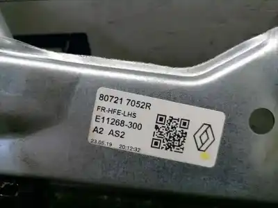 Second-hand car spare part driver left window regulator for renault kadjar zen oem iam references 807217052r  807217052r