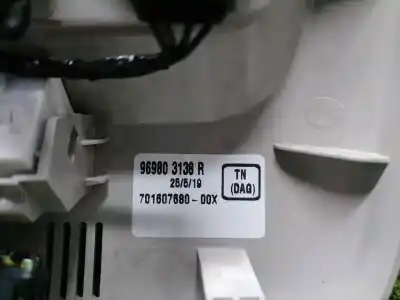Second-hand car spare part interior light for renault kadjar zen oem iam references 969803138r  969803138r