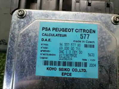 Peça sobressalente para automóvel em segunda mão módulo eletrônico por citroen c3 1.4 hdi cool referências oem iam 6900000711  9655757780