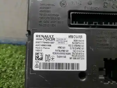 Автозапчасти б/у электронный модуль за renault captur limited ссылки oem iam a2c16661006 hfm c1a p2r 285907043r
