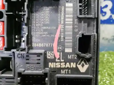 Автозапчасти б/у блок реле/предохранителей за renault captur limited ссылки oem iam 284b67877r  284b67877r