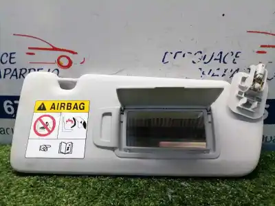 Peça sobressalente para automóvel em segunda mão para-sol direito por renault captur limited referências oem iam   