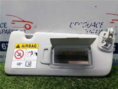 Peça sobressalente para automóvel em segunda mão para-sol direito por renault captur ii 1.3 tce referências oem iam   
