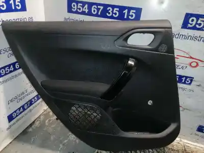 Peça sobressalente para automóvel em segunda mão forra / revestimento da porta traseira direita por peugeot 208 active referências oem iam 96763548zd  96763547zd
