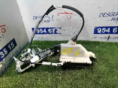 Second-hand car spare part rear left door lock for peugeot 208 active oem iam references 9812501280