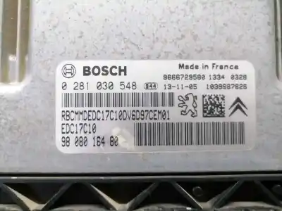 Recambio de automóvil de segunda mano de centralita motor uce para citroen c4 picasso attraction referencias oem iam 9808016480 edc17c10 0281030548