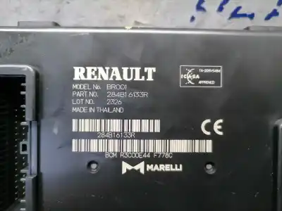 Second-hand car spare part electronic module for dacia sandero 999 oem iam references bcm r3c00e44  284b16133r