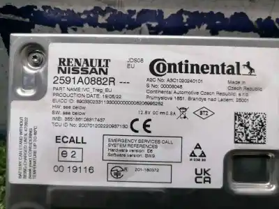 Second-hand car spare part electronic module for dacia sandero 999 oem iam references a3c1020240101  2591a0882r