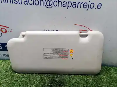 Peça sobressalente para automóvel em segunda mão para-sol direito por nissan note (e11e) acenta referências oem iam   