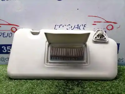 Peça sobressalente para automóvel em segunda mão para-sol direito por nissan note (e11e) acenta referências oem iam   