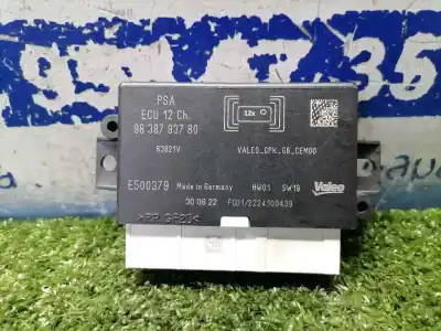 Peça sobressalente para automóvel em segunda mão módulo eletrônico por opel corsa f gs line 1.2 t xhl referências oem iam 9838793780